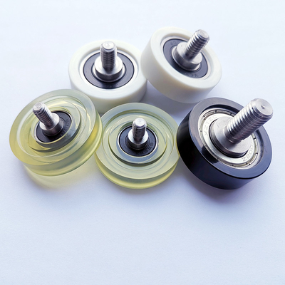 Silicon Rubber / Urethane Molded Bearings - Flat, with Threaded Shaft(UMBH20-55A UMBT20-55A UMBH20-55 UMBT20-55 ）