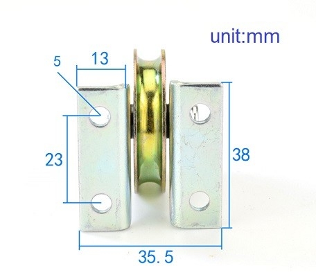 Sliding Gate Wheel Roller with Internal Support /Caster Wheel/ Single Bearing Door Pulley