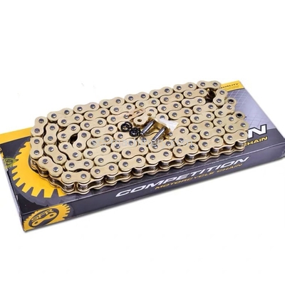 Lacre X-formado cadena Ring Motorcycle Chain de la motocicleta del anillo o de la cadena impulsora de la motocicleta de la cadena del motor de la motocicleta