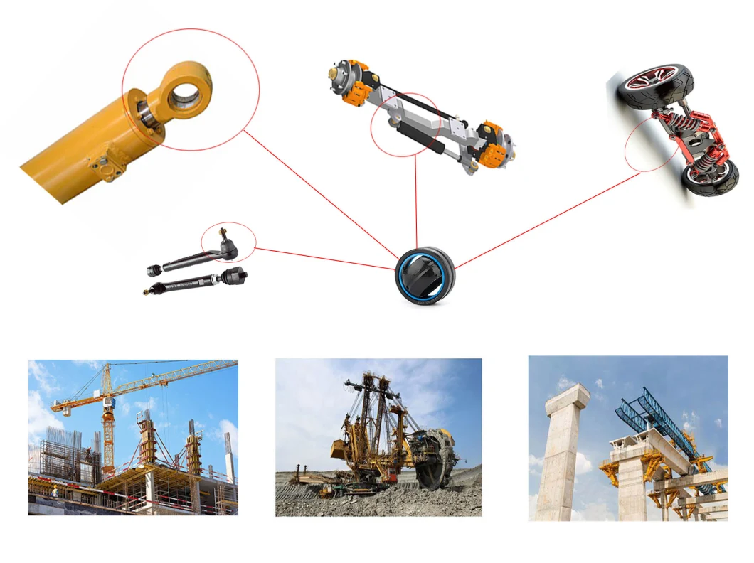 El llevar esférico radial del llano de la serie de GE… FO 2RS (GE15FO 2RS GE17FO 2RS GE2OFO 2RS GE25FO 2RS GE30FO 2RS GE35FO 2RS GE40FO 2RS GE45FO 2RS GE50FO 2RS GE60FO 2RS)